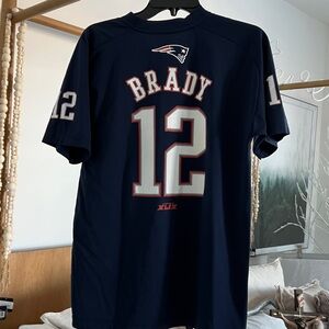 Patriots Jersey 
BRADY #12 from Super Bowl #49. 
State Farm stadium  AZ 2/1/2015